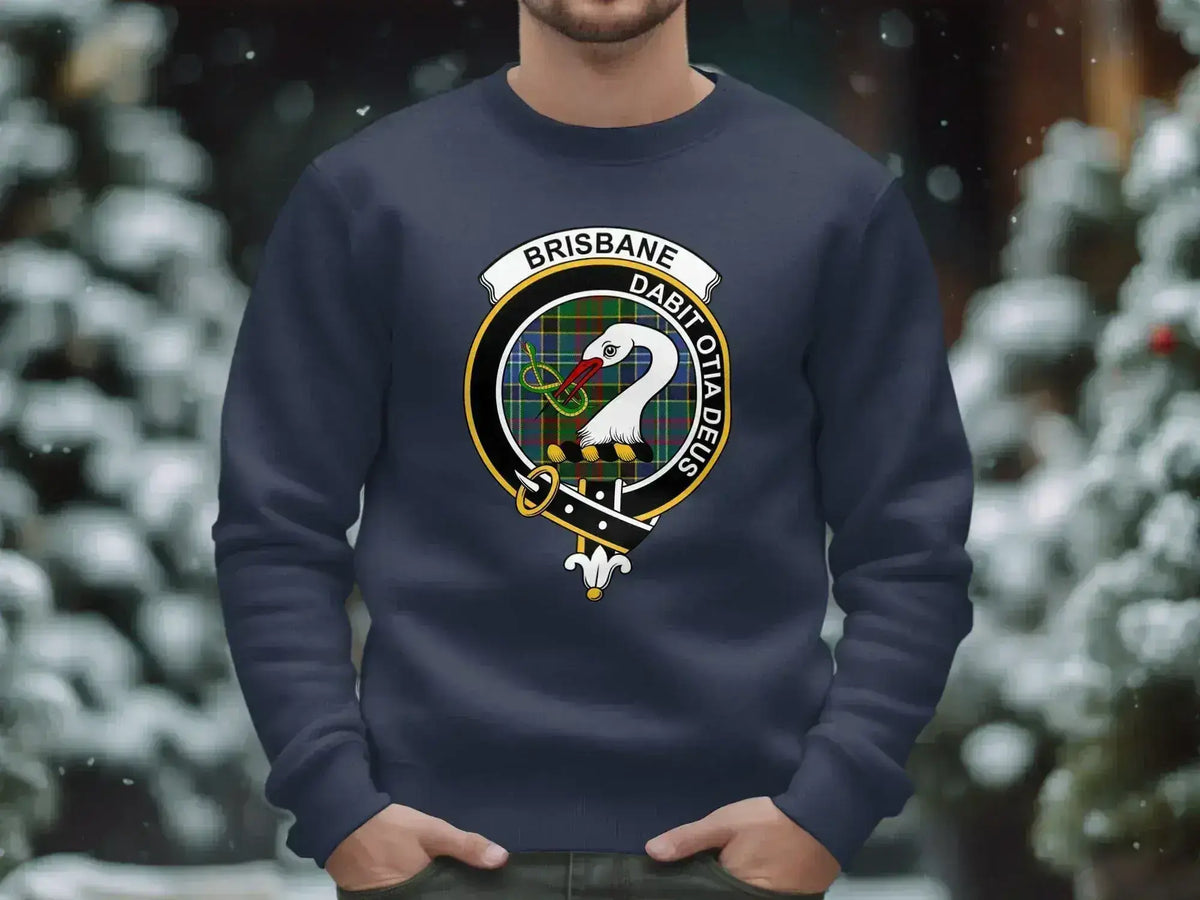 Brisbane Scottish heritage crewneck sweatshirt alternate view