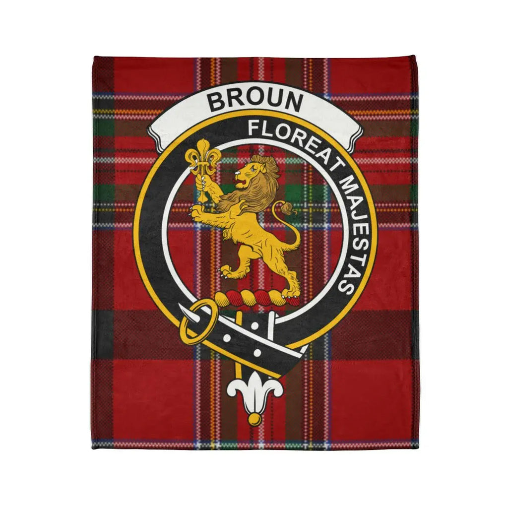 Broun Floreat Majestas Lion Shield Artwork
