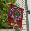 Clan Brown Red Tartan Plaid Outdoor Flag product