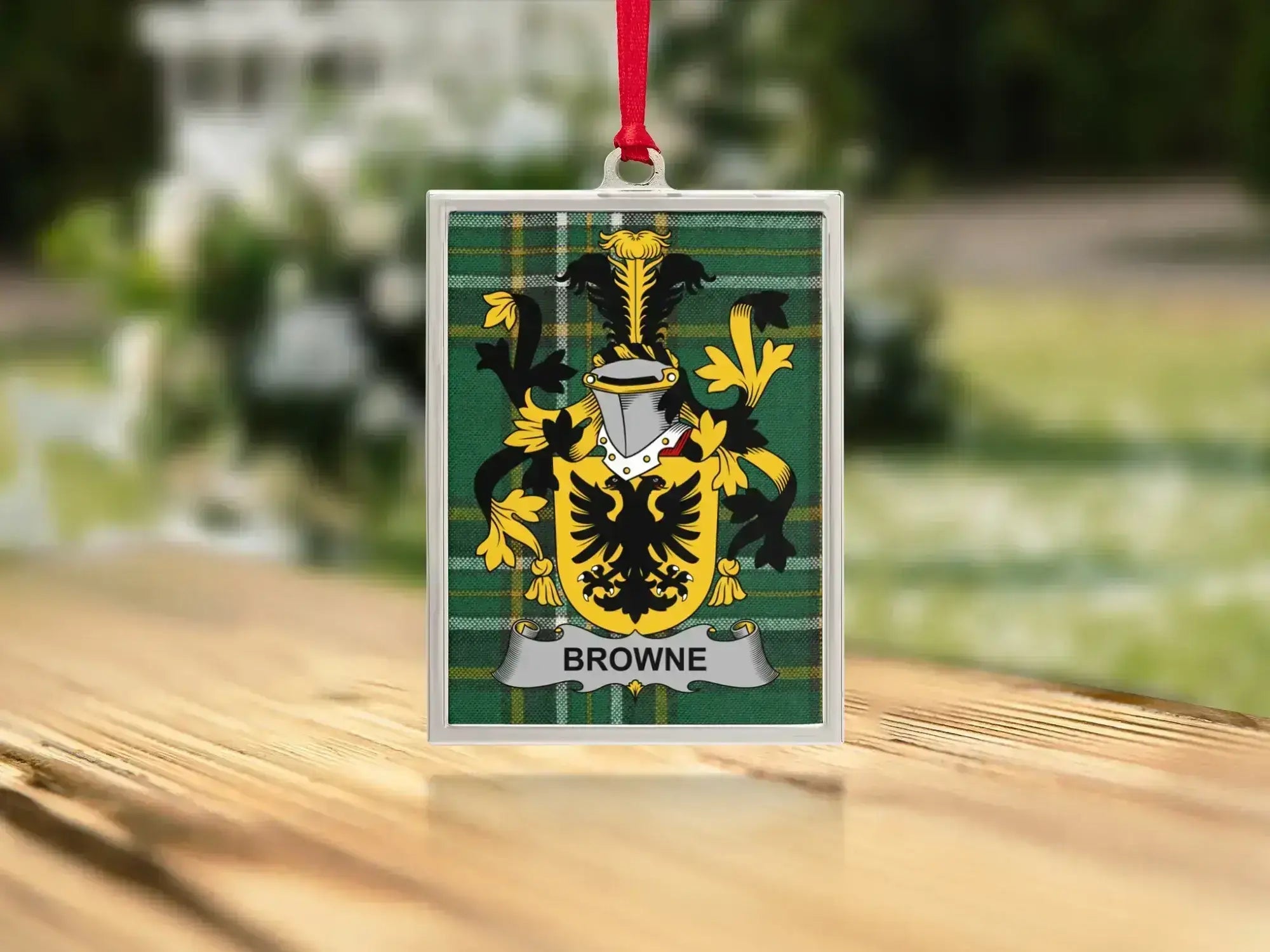 Brown Family Crest Display for Home Decor product type