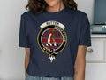 Butter diriget deus crest graphic t-shirt — royal blue, unisex fit
