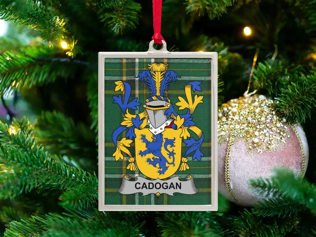 Family Crest Christmas Tree Ornament product