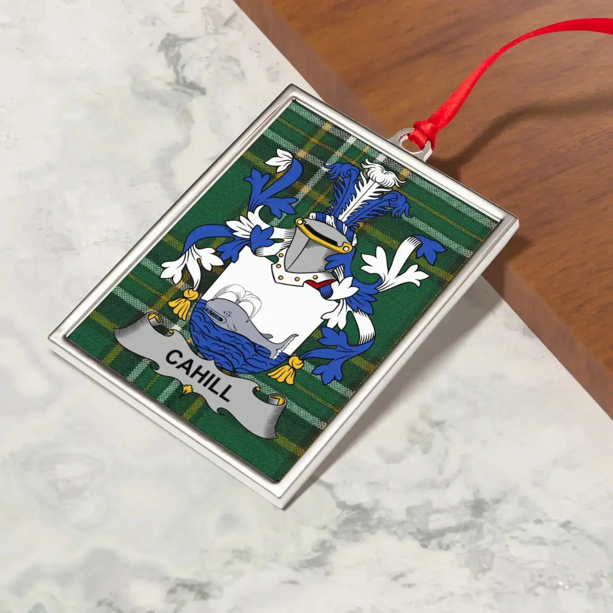 Personalized Family Crest Ornament product
