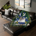 Cozy Personalized Home Décor Blanket with Family Crest