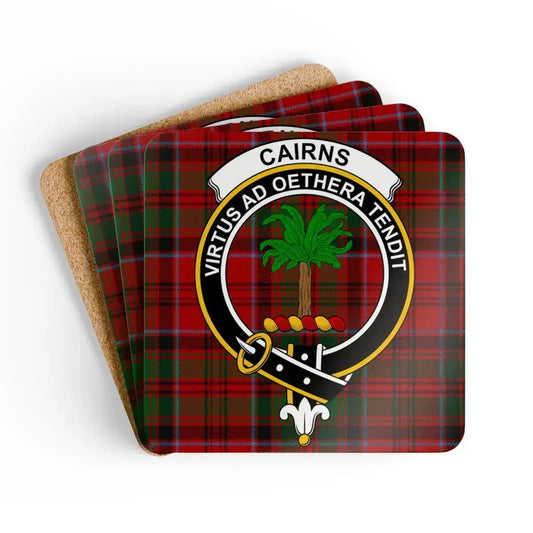 Cairns Virtus Ad Oethera Tendit Plaid Coasters product type