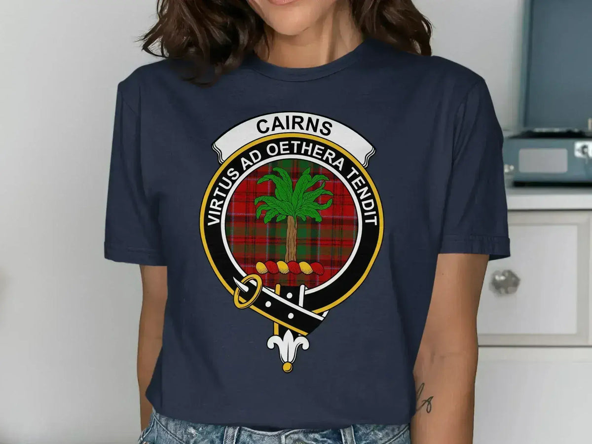 Cairns Scottish clan crest T-shirt product view
