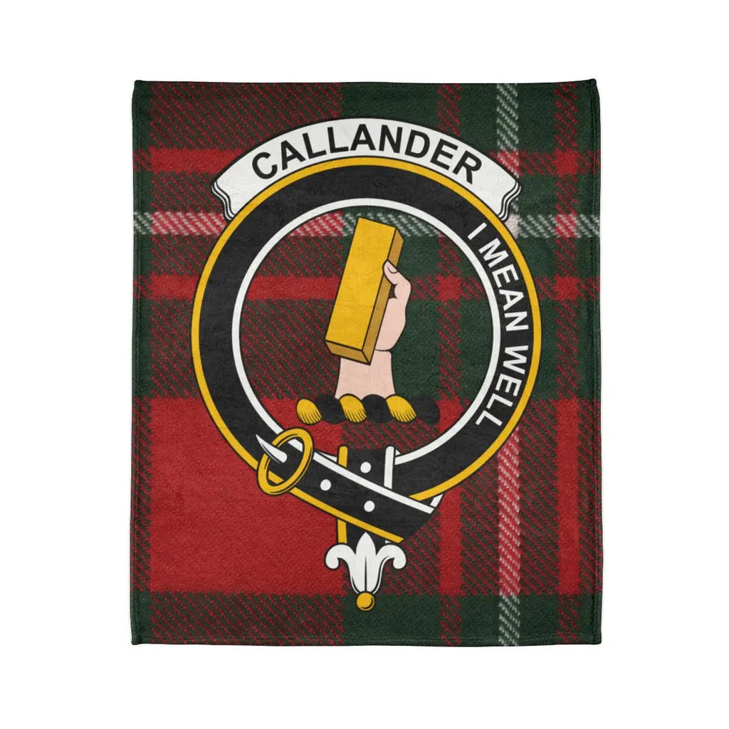 Callander I Mean Well Tartan Blanket Product