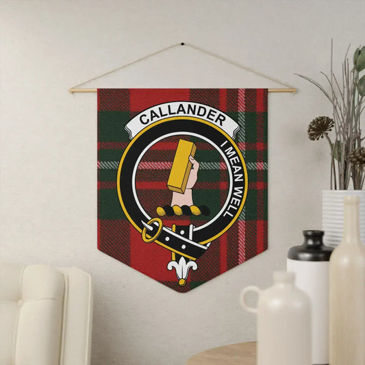 Callander I Mean Well Family Crest Tapestry product type
