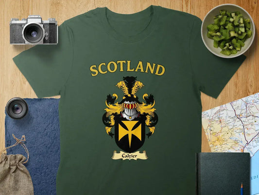 Scotland Calier Crest Graphic Design T-shirt product