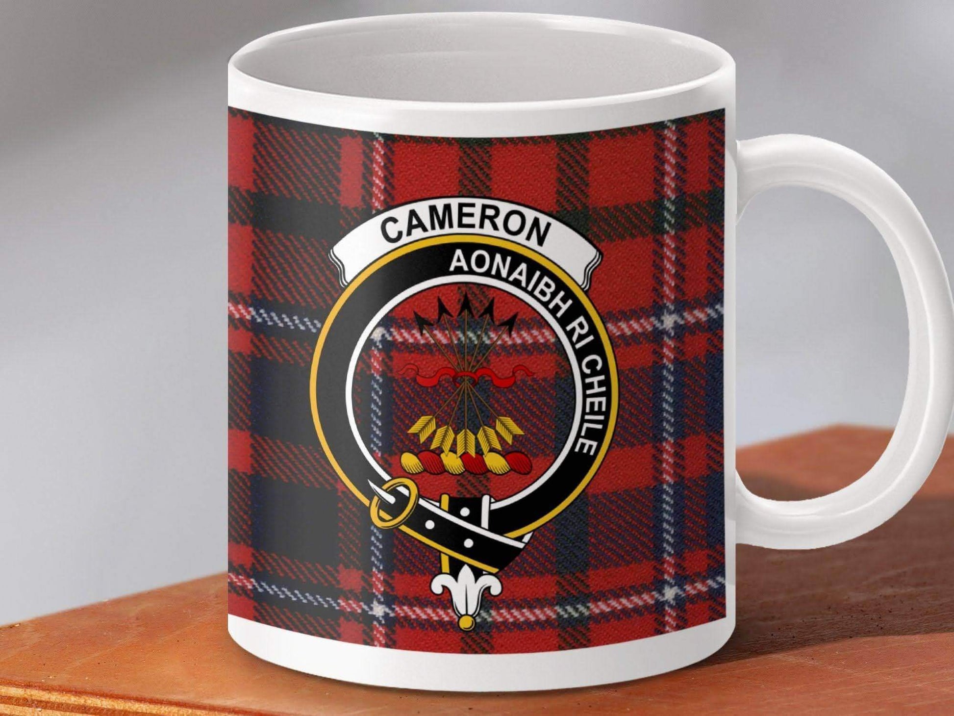 Cameron Clan Tartan Mug Unique Scottish Heritage product