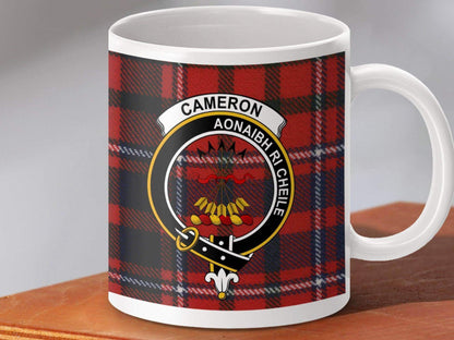 Cameron Clan Tartan Mug Unique Scottish Heritage product