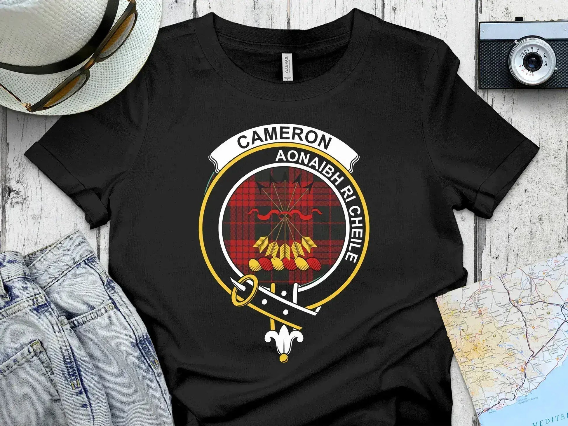 Cameron Aonaibh Ri Cheile Black T-shirt product