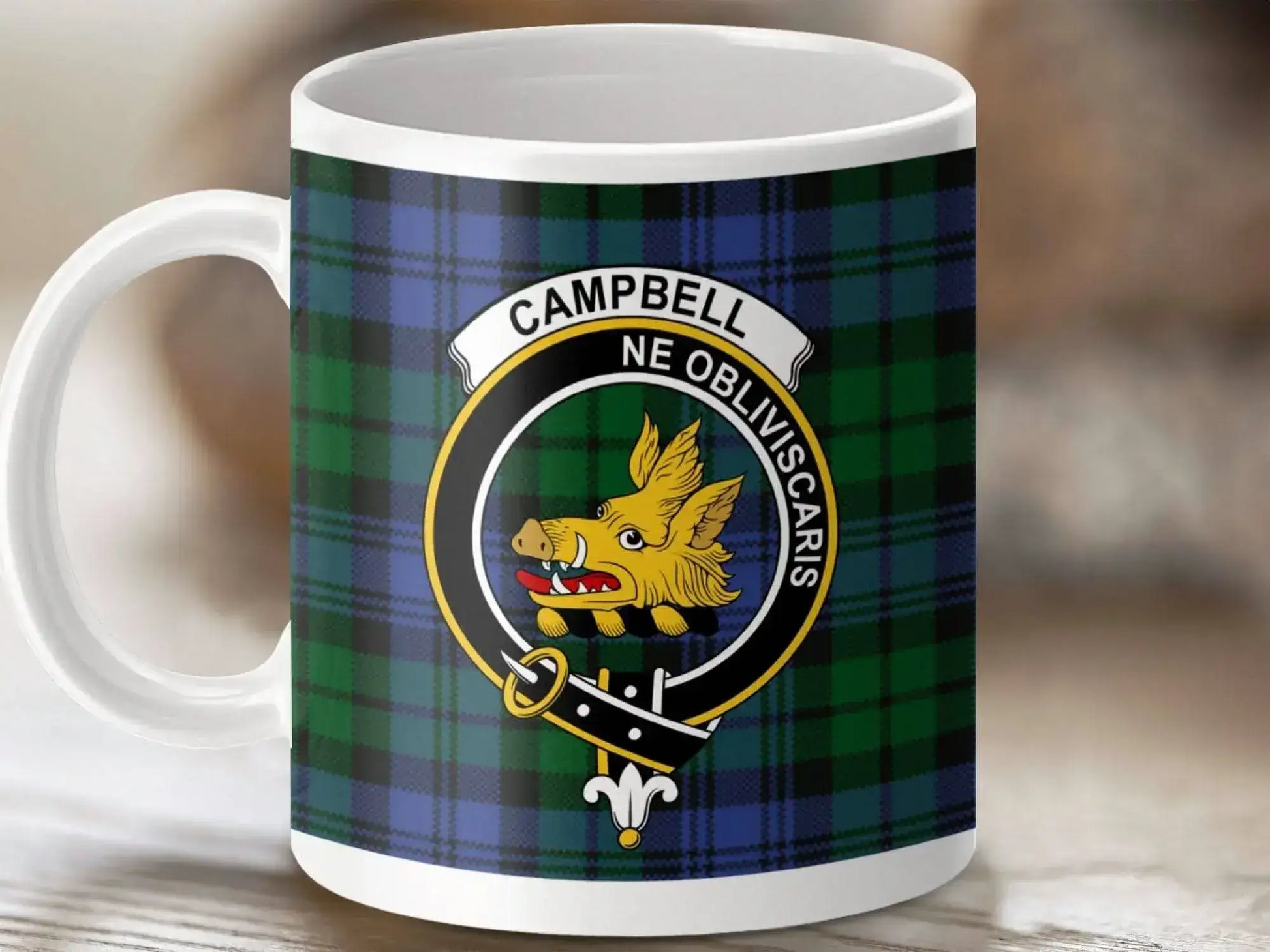 Campbell Ne Obliviscaris Emblem Printed Mug product