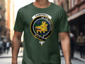 Royal blue Campbell Ne Obliviscaris T-shirt in soft cotton with front crest print