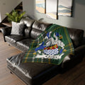 Clan Coat of Arms Design Personalized Blanket