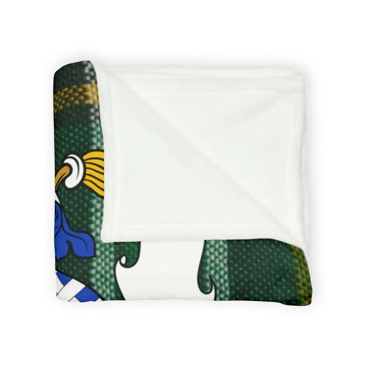 Cozy Fleece Blanket with Colorful Printed Design