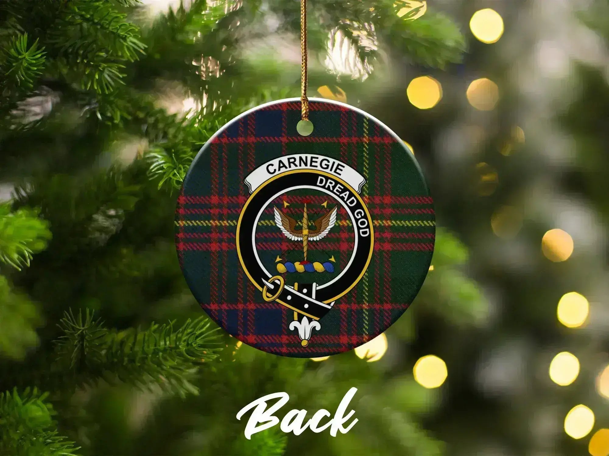 Carnegie Dread God Crest Ornaments Back product type