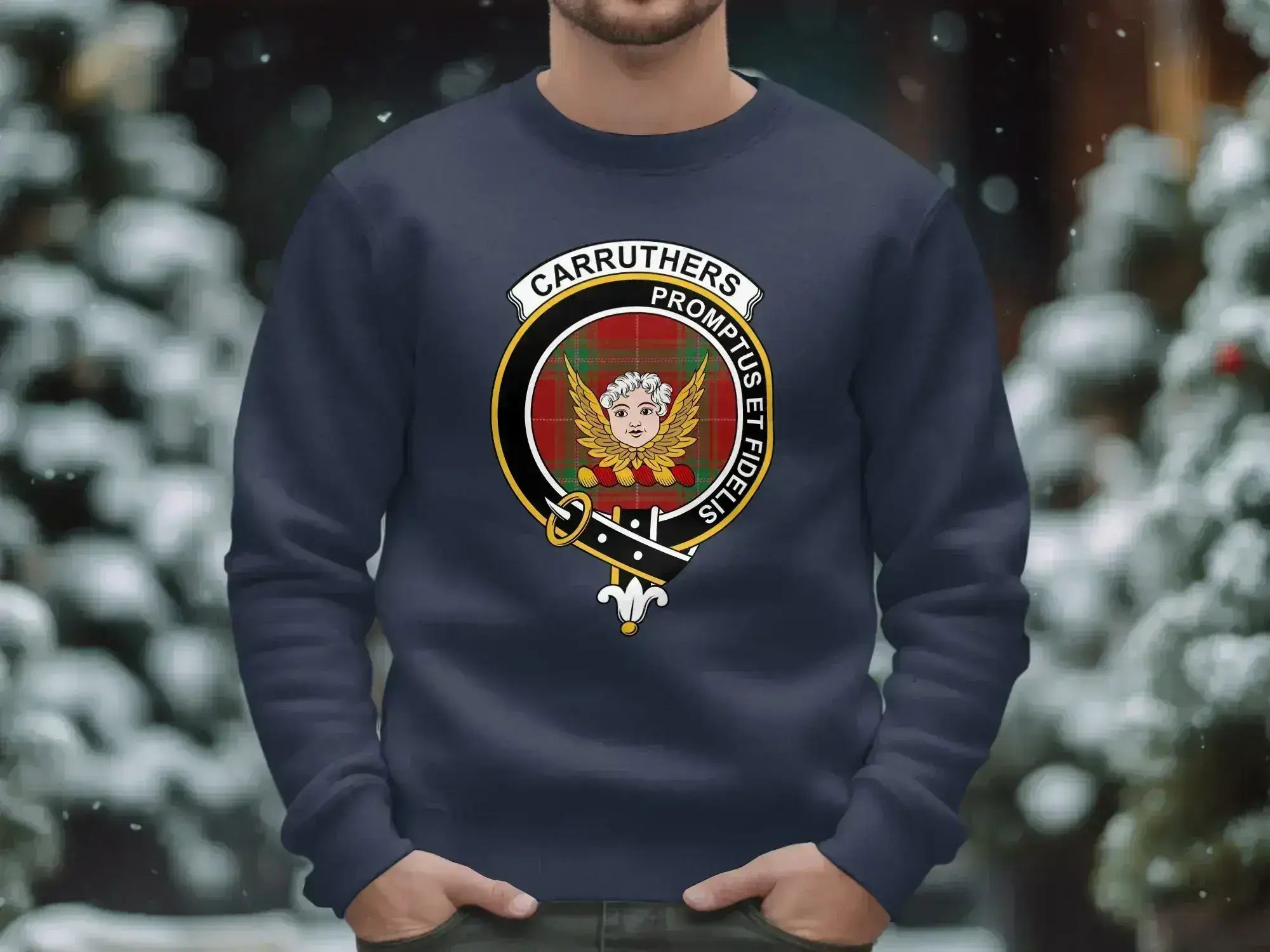 Carruthers Promptus Et Fidelis Crest Sweatshirt product
