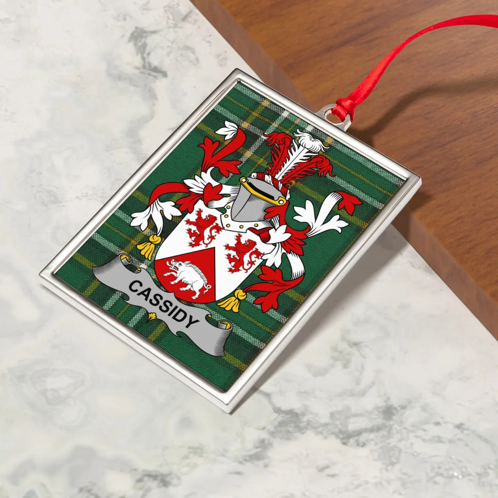 Personalized Scottish Clan Cassidy Ornament product type