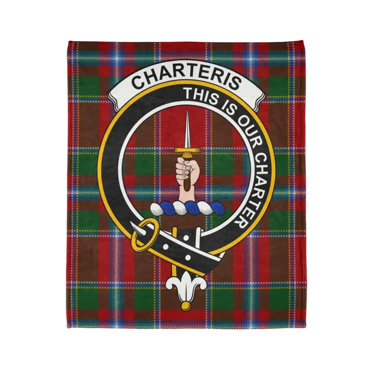 Charteris This Is Our Charter Tartan Blanket