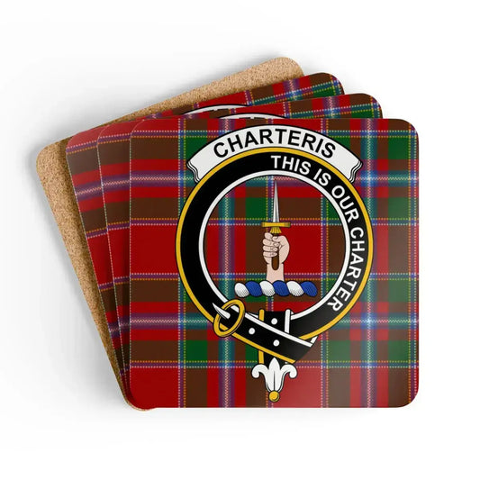 Charteris Tartan Design Custom Coaster product