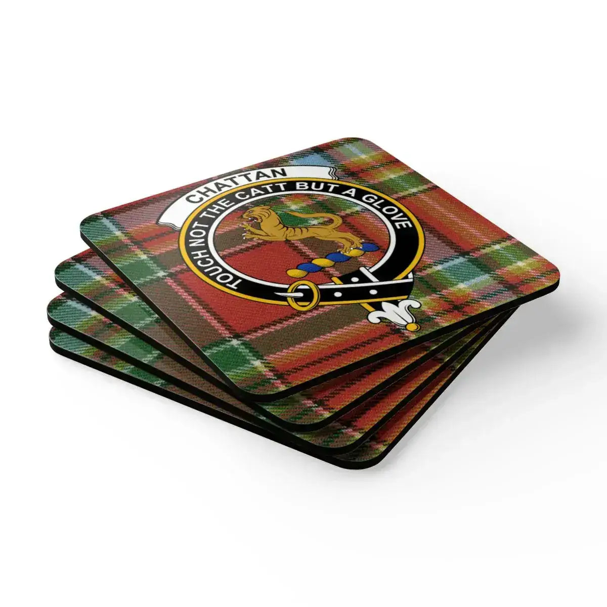Chattan Touch Not The Catt But A Glove Coasters product