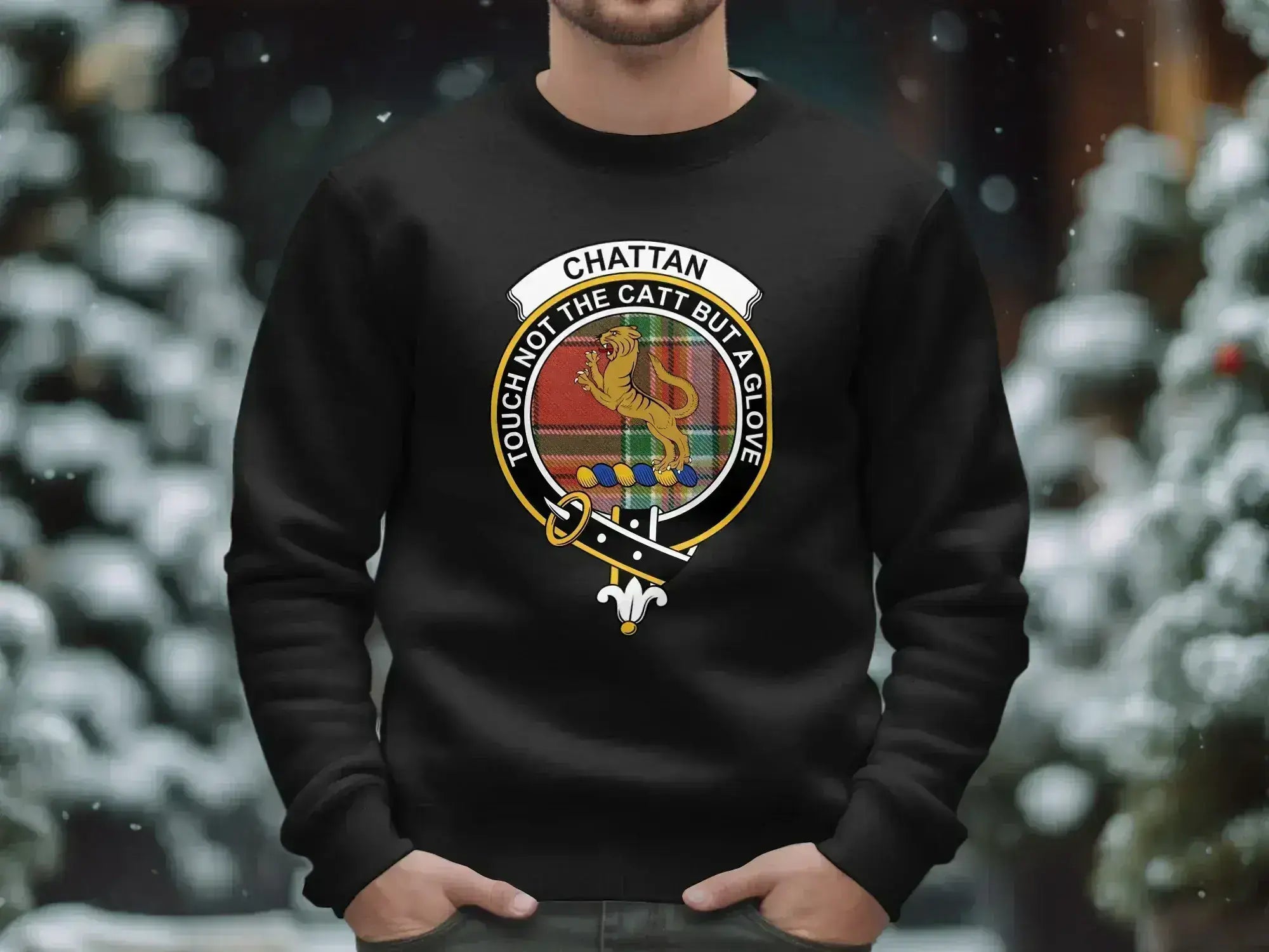 Tough Not the Cat but a Glove Graphic Sweatshirt product
