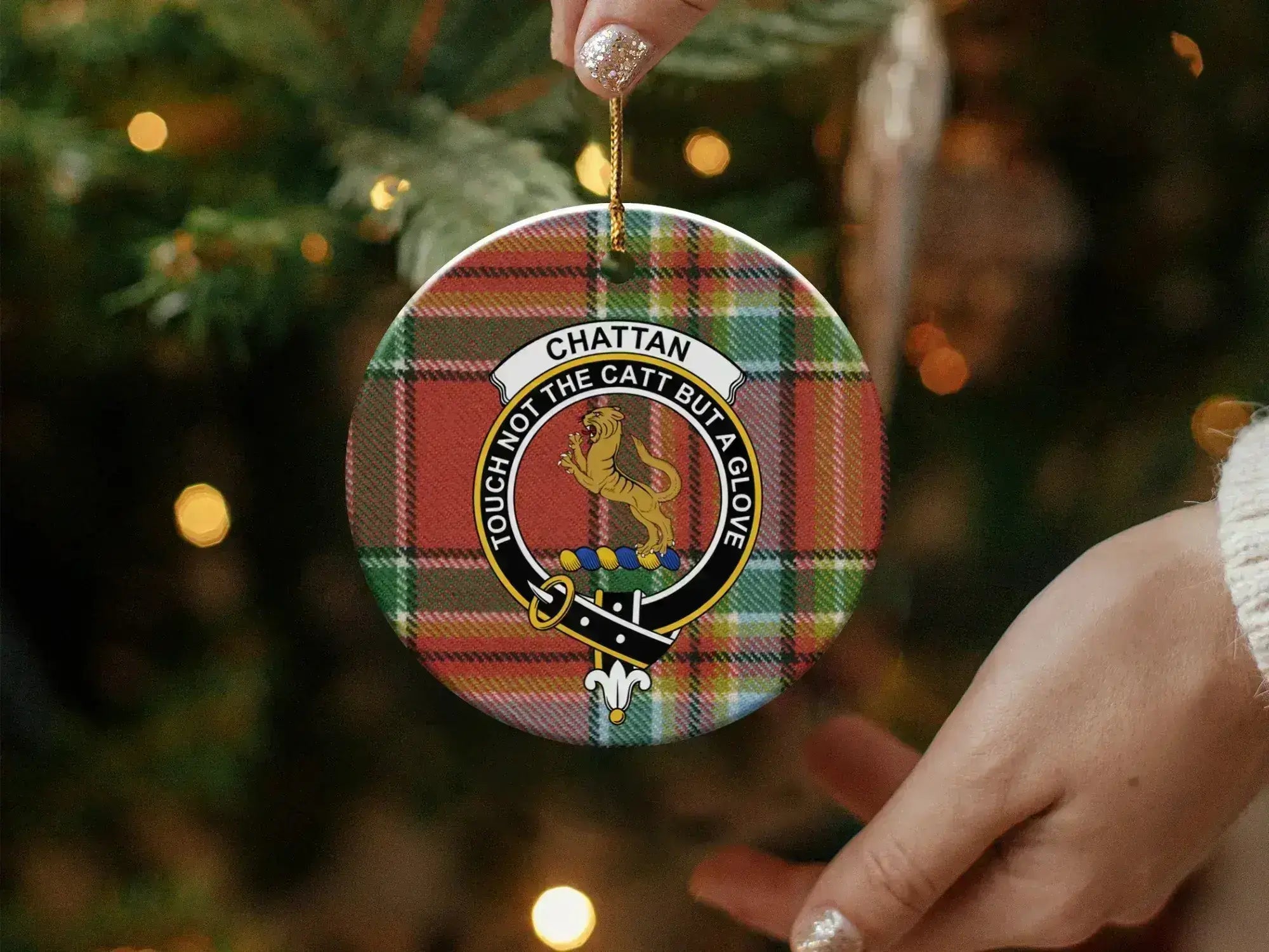 Chattan Touch Not The Catt But A Glove ornament product