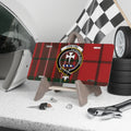 Racing Themed Plaid Design License Plate Frame product