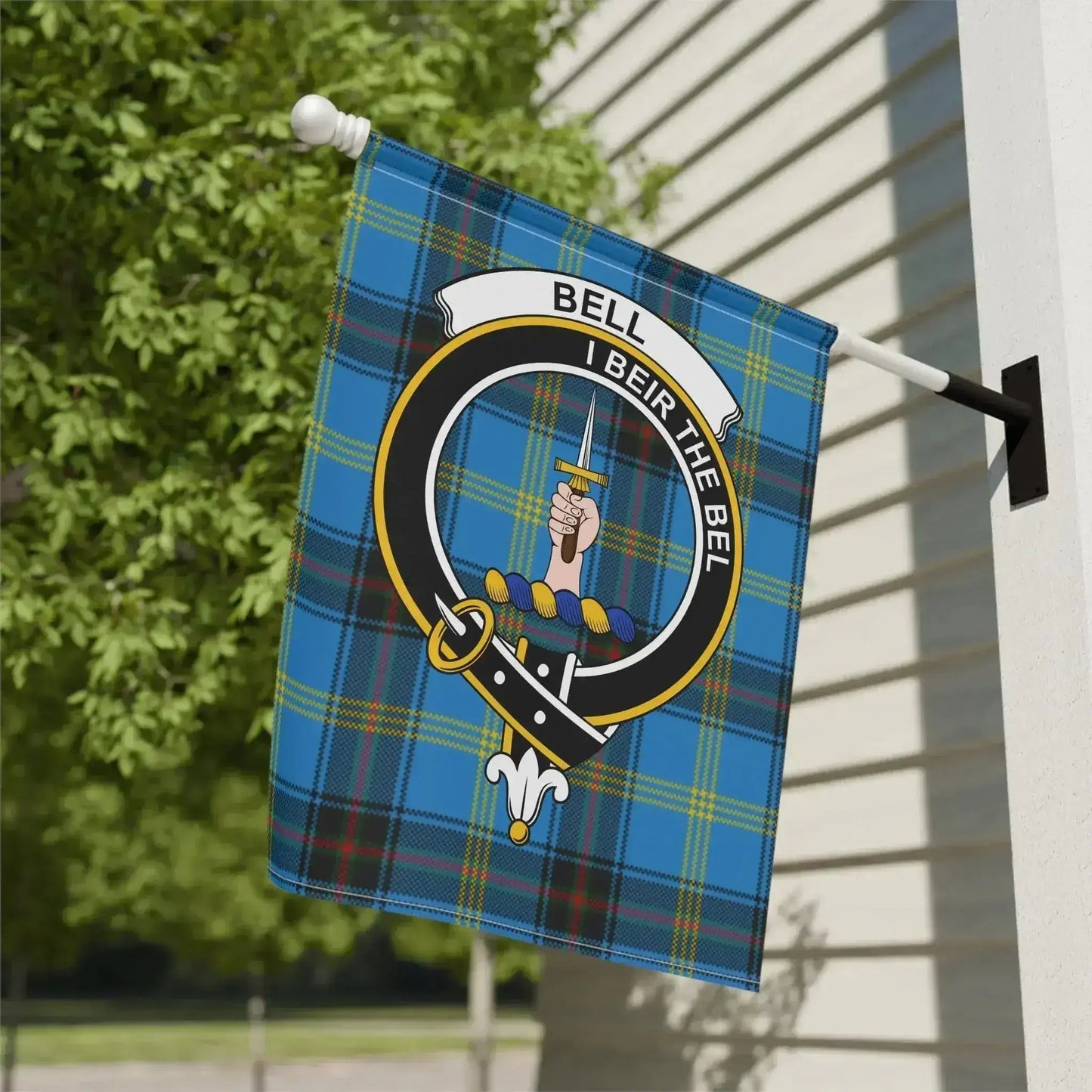 Choose Any Scottish Clan Crest Garden Flag 