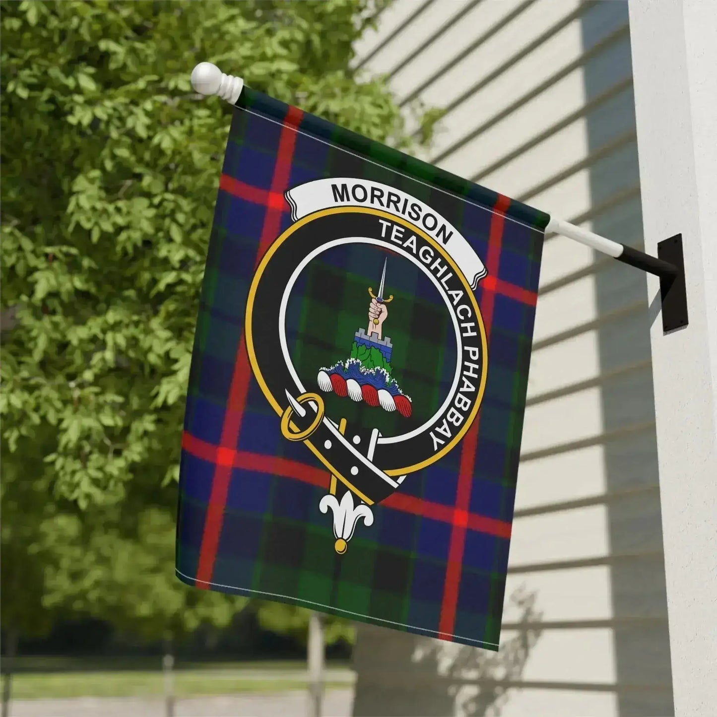 Choose Any Scottish Clan Crest Garden Flag 