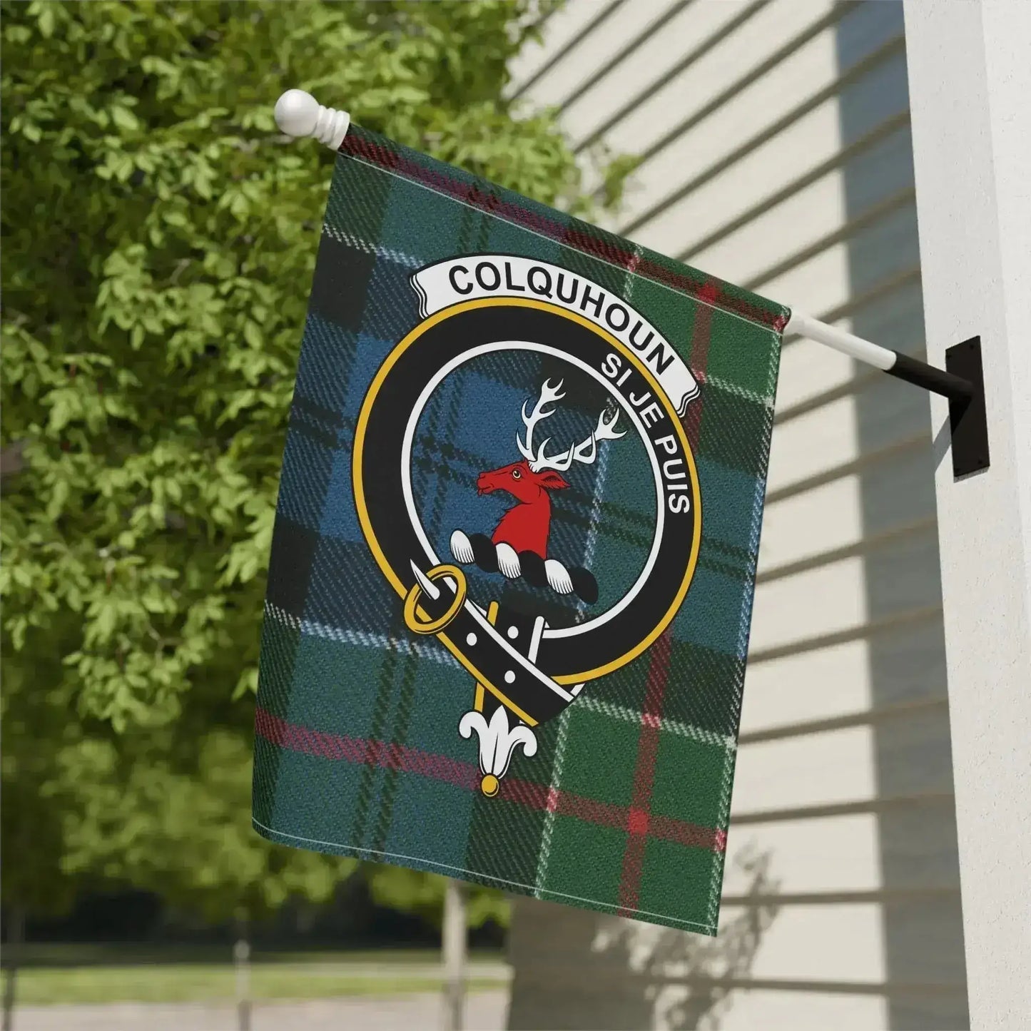 Choose Any Scottish Clan Crest Garden Flag 