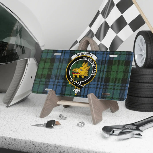 Choose Any Scottish Clan Crest Novelty License Plate 
