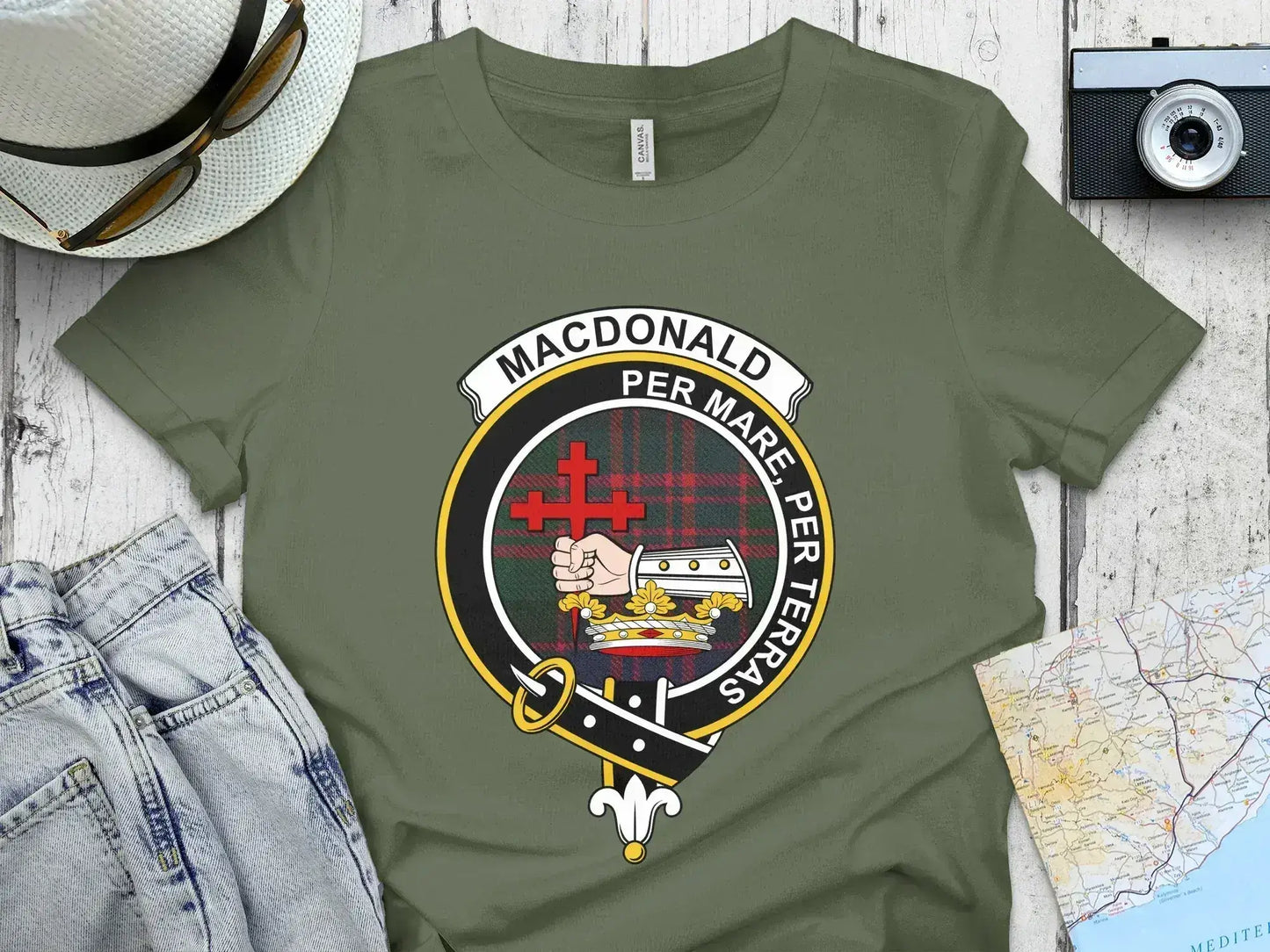 Macdonald Per Mare Per Terras Graphic Tee product type