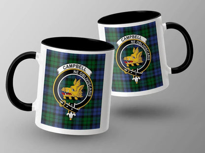 Campbell Ne Obliviscaris Crest Plaid Pattern Mug product