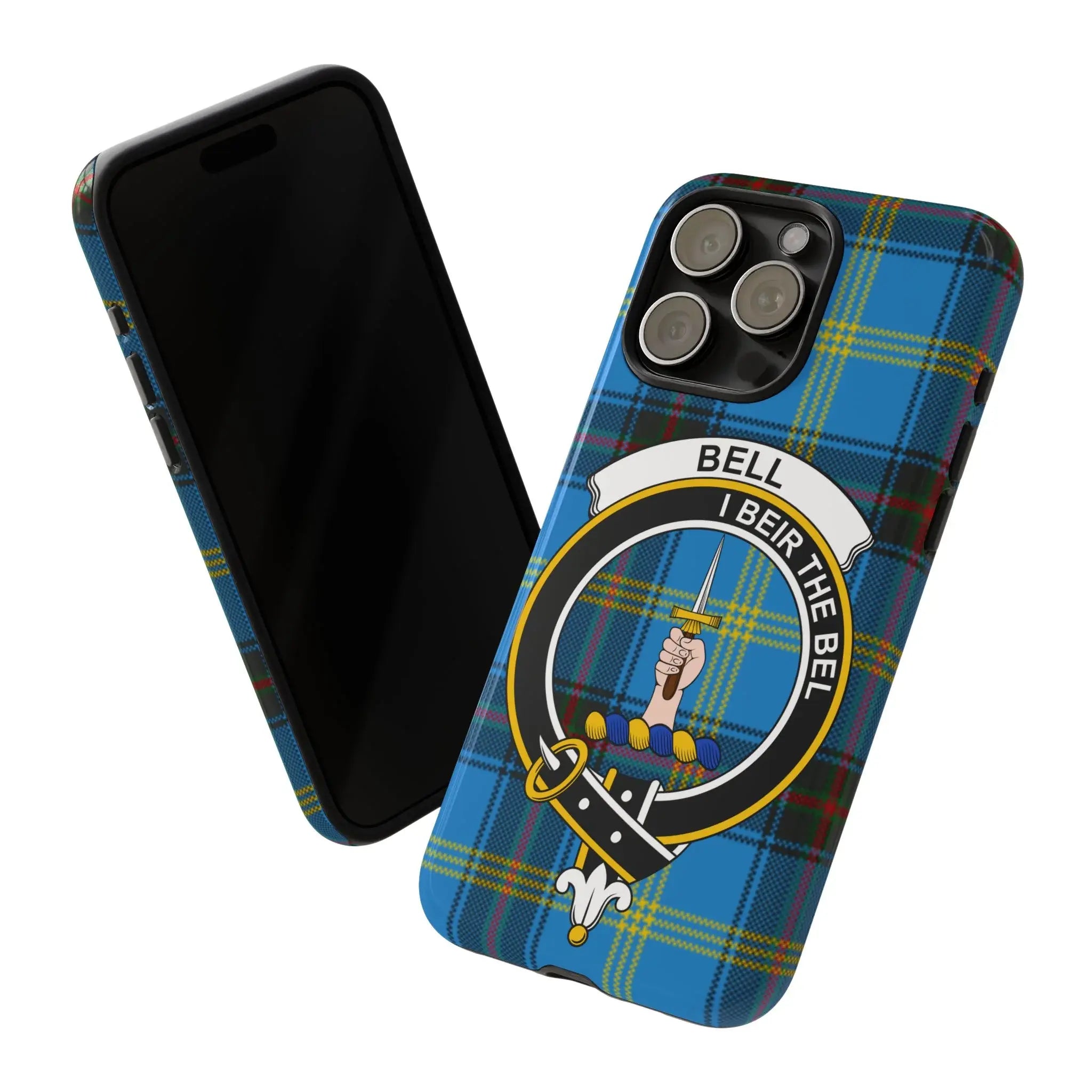 Choose Any Scottish Clan Crest Tough Tartan Phone Case 