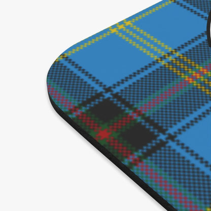 Choose Any Scottish Clan Mouse Pad – Clan Crest on Tartan Design