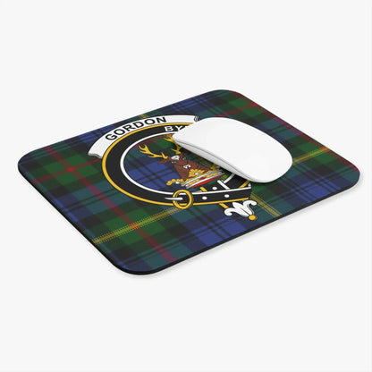 Choose Any Scottish Clan Mouse Pad – Clan Crest on Tartan Design