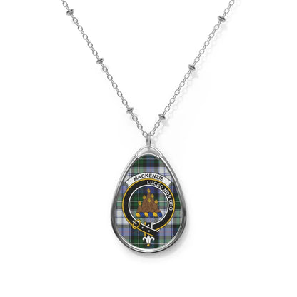 Choose Any Scottish Clan Necklace – Clan Crest Teardrop Pendant