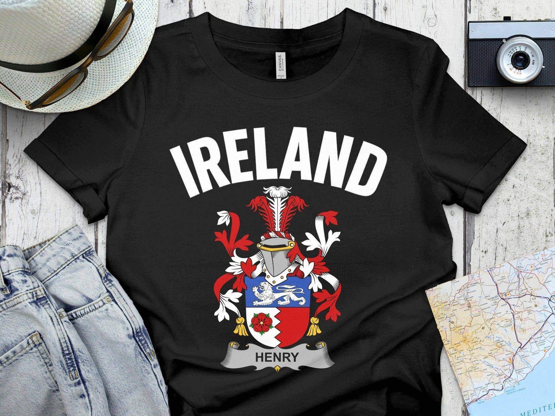 Ireland Family Crest T-Shirt With Henry Product