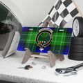Clan Abercrombie tace custom crest license plate — 100% aluminium, 12x6 inch