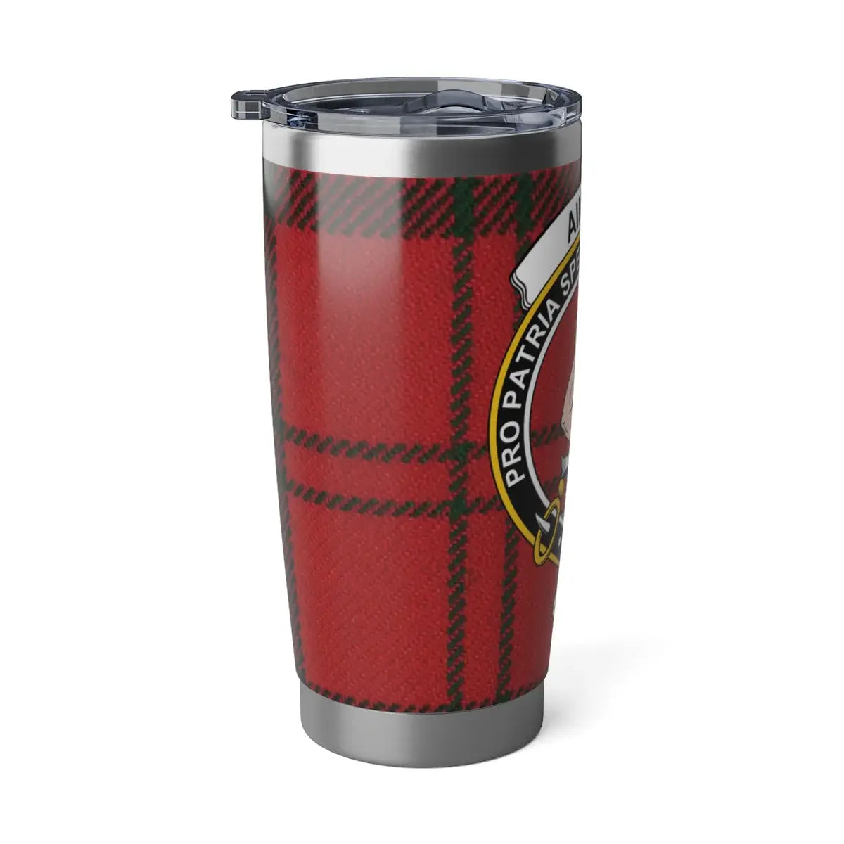 Tartan Insulated Travel Tumbler for Hot and Cold Beverages