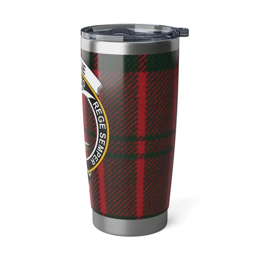 Tartan Design Insulated Travel Tumbler for Hot or Cold Drinks