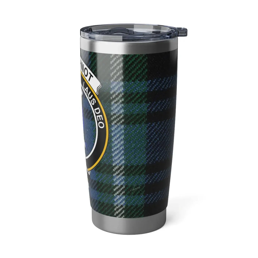 Tartan Pattern Insulated Travel Tumbler Drinkware