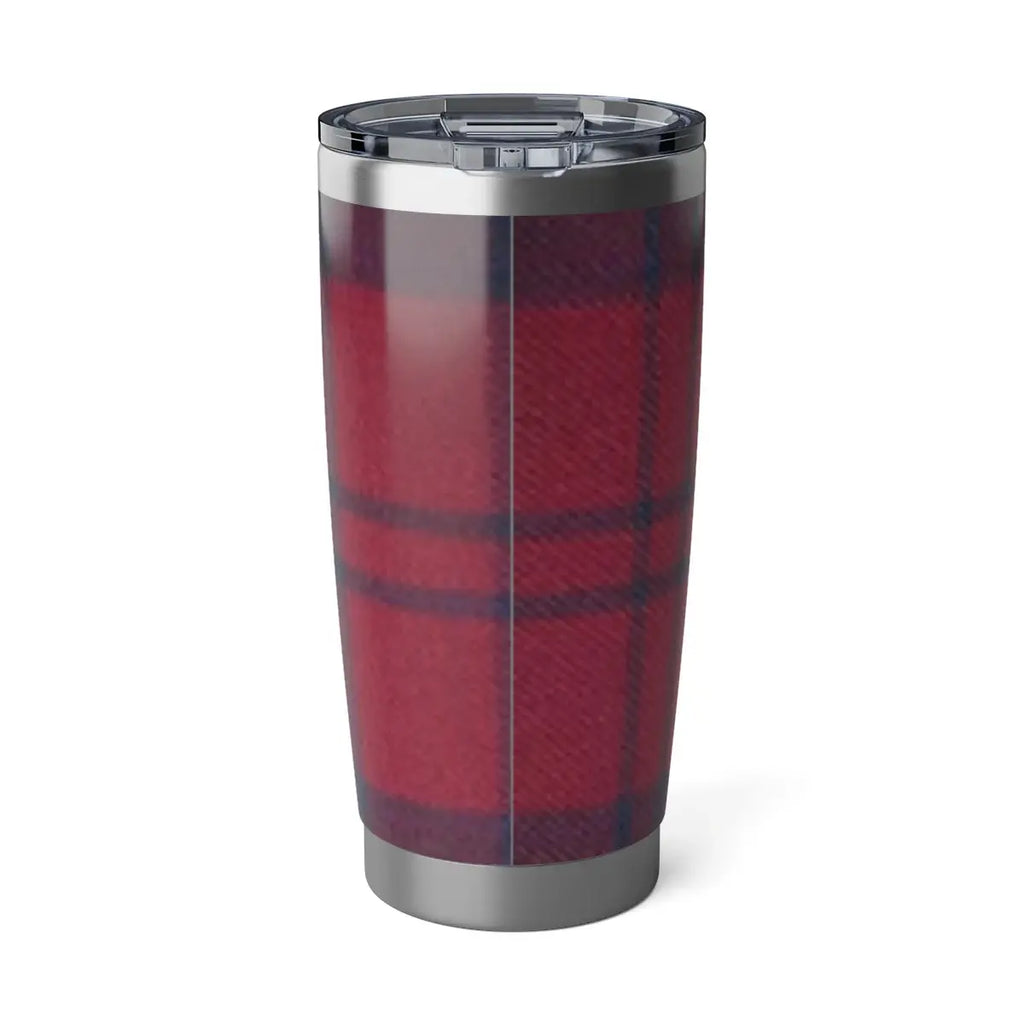 Stylish Tartan Patterned Travel Tumbler 20oz product