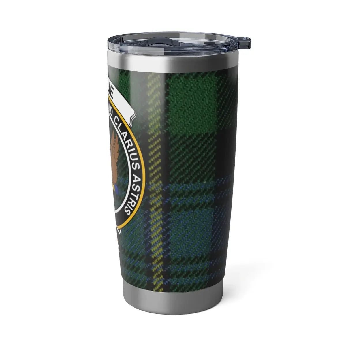 Scottish Tartan Insulated Travel Mug Keeps Drinks Hot