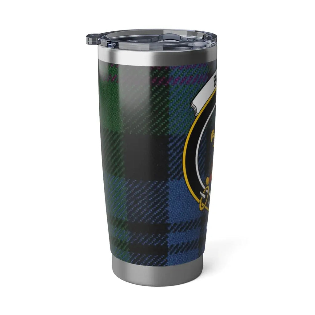 Tartan Design Insulated Travel Tumbler Cup
