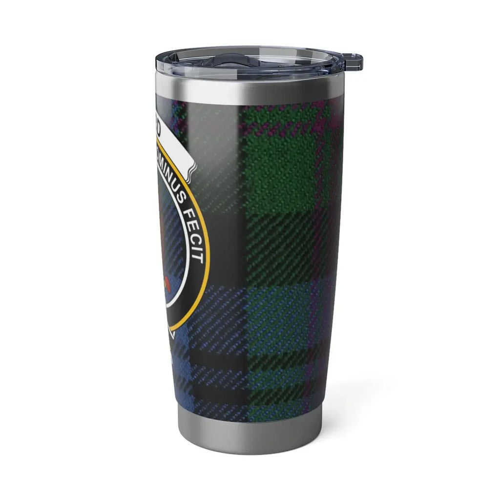 Stylish Insulated Travel Mug with Clan Crest Design