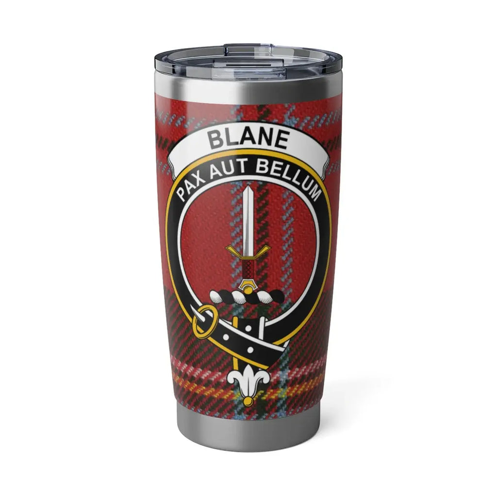 Custom Blane Clan Crest Travel Tumbler