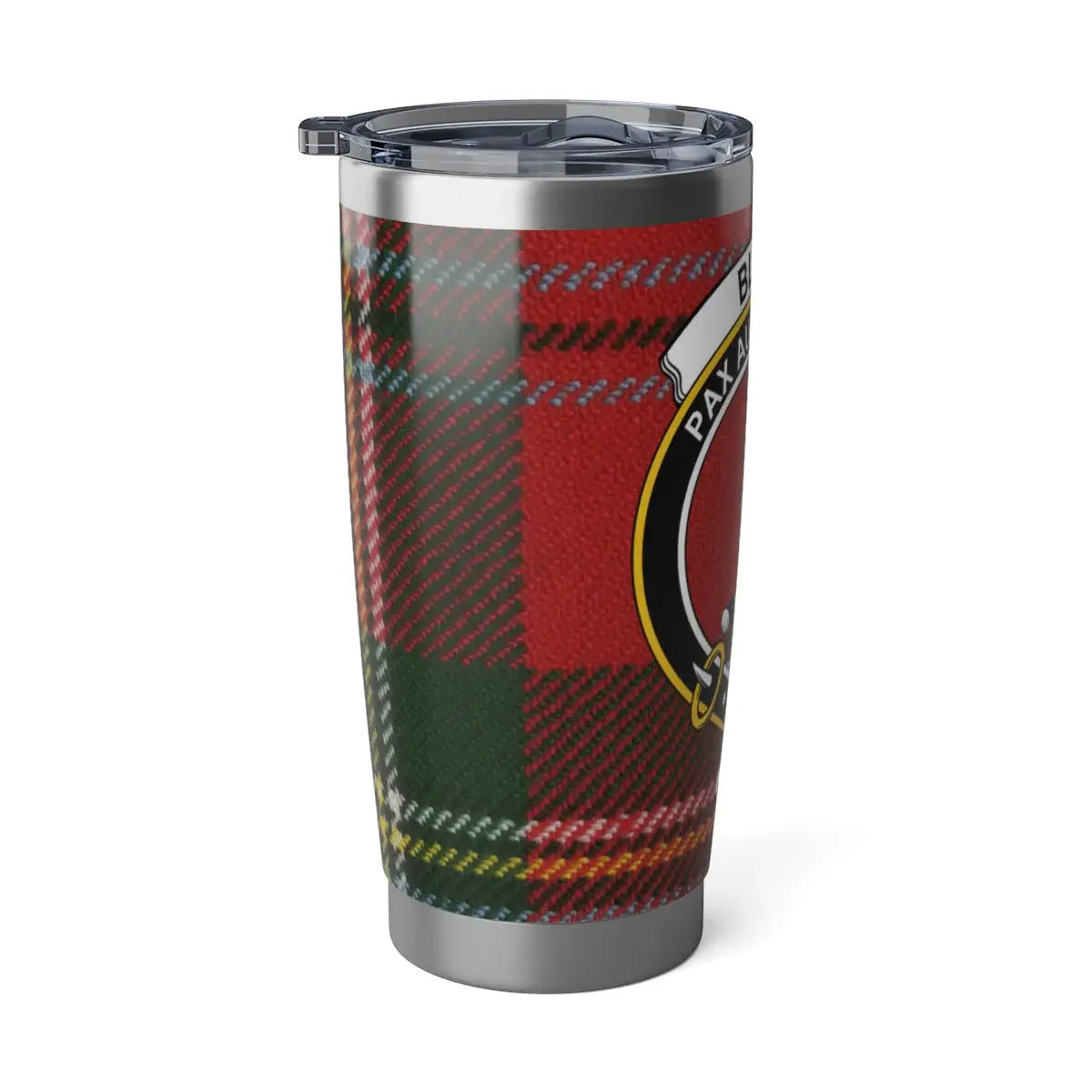 Tartan Design Plaid Travel Tumbler Trendy Accessory